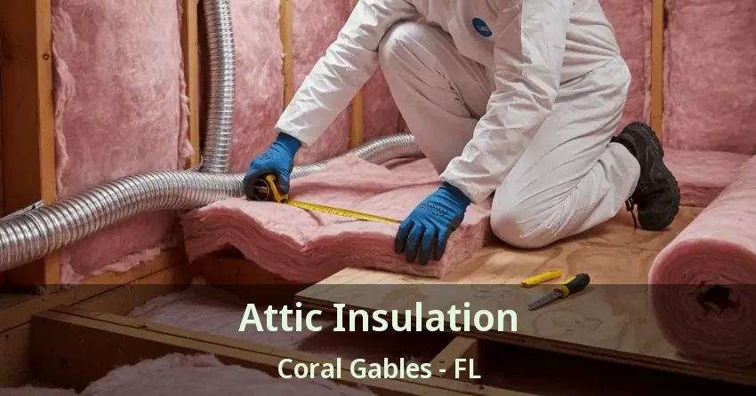 Attic Insulation Coral Gables - FL Attic Insulation Coral Gables - FL