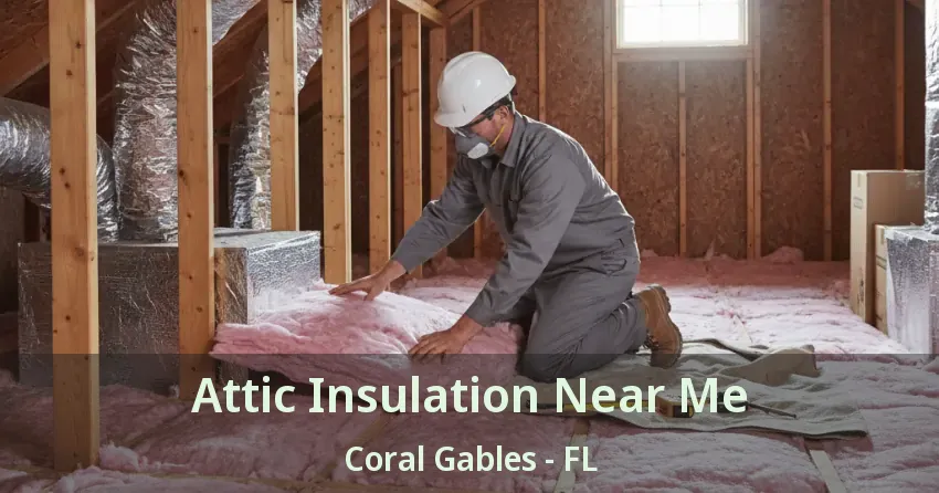 Attic Insulation Near Me Coral Gables - FL Attic Insulation Near Me Coral Gables - FL