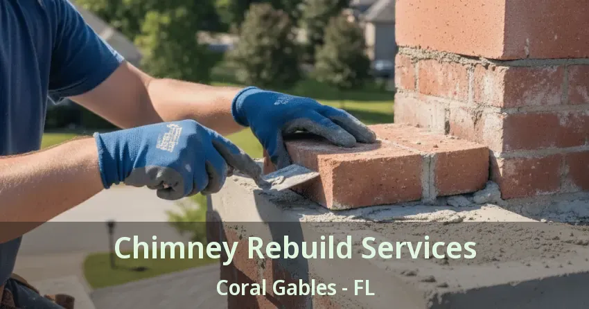 Chimney Rebuild Services Coral Gables - FL