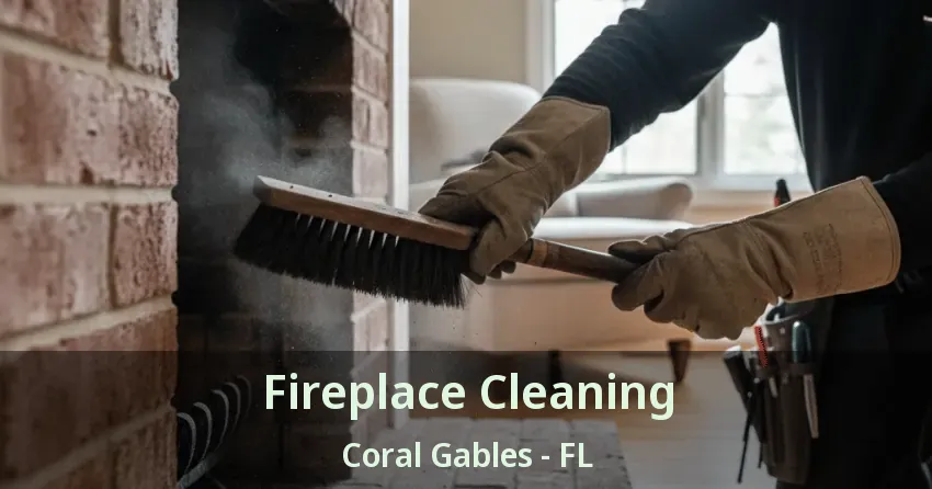 Fireplace Cleaning Coral Gables - FL