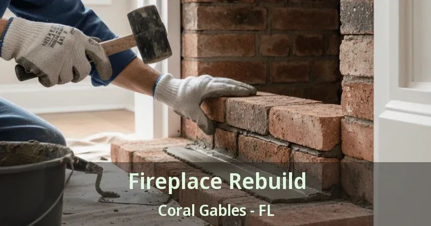 Fireplace Rebuild Coral Gables - FL Fireplace Rebuild Coral Gables - FL