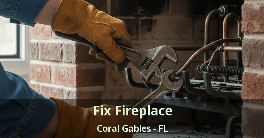 Fix Fireplace Coral Gables - FL