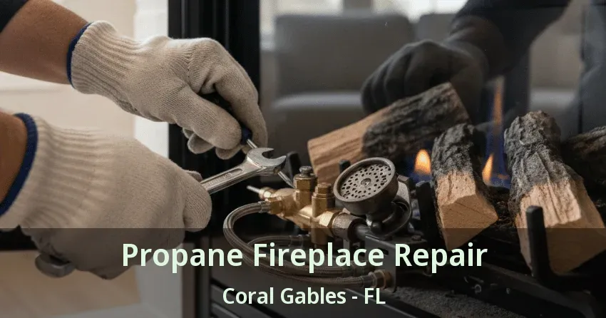 Propane Fireplace Repair Coral Gables - FL