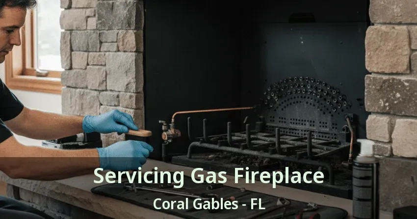 Servicing Gas Fireplace Coral Gables - FL